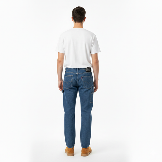 Levi’s 551 Z AUTHENTIC Straight Jeans Hombre Azul Parches