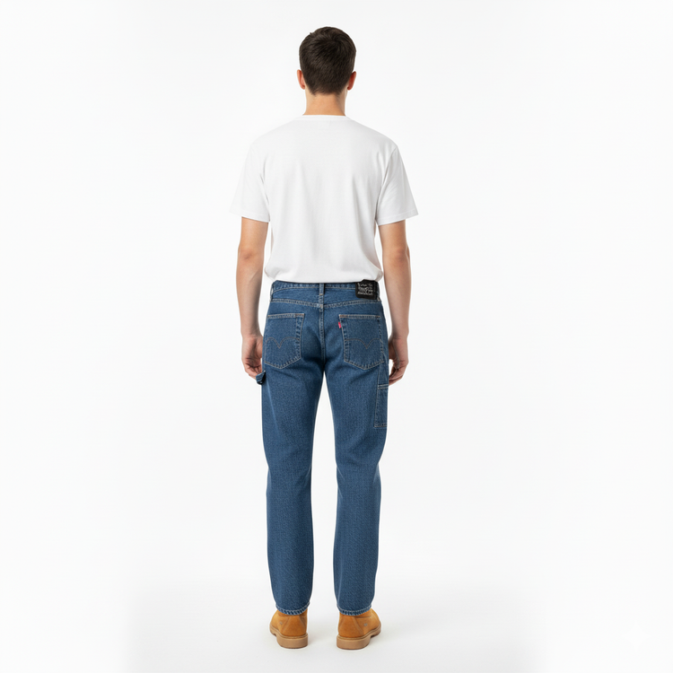 Levi’s 551 Z AUTHENTIC Straight Jeans Hombre Azul Parches