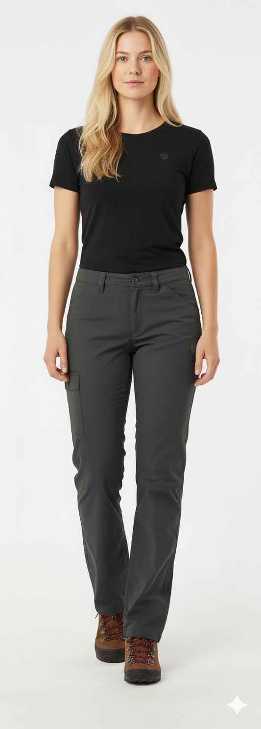 FJALL Raven Mujer Negro Cargo