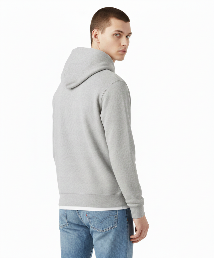 Levi`s Hoodie Gris Rojo para hombre