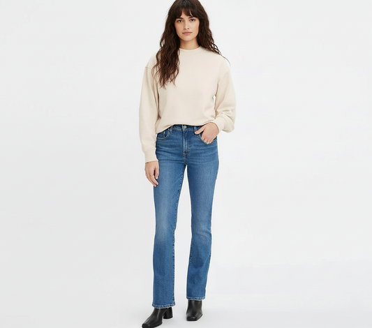 Levi’s 725 High-Rise Bootcut Jeans Mujer Azul