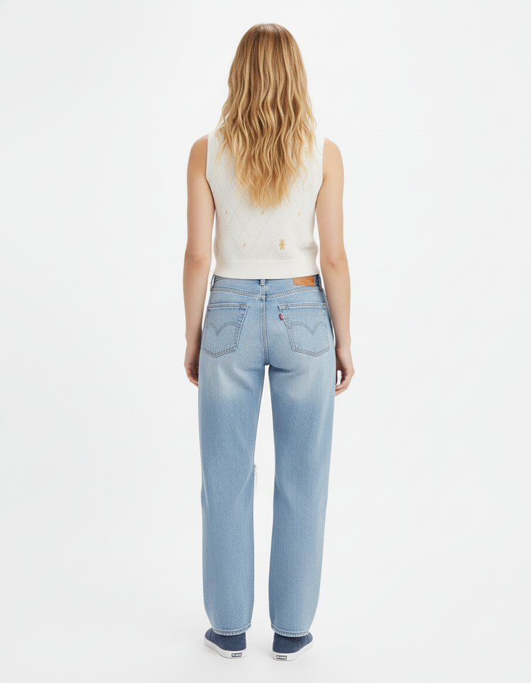Levi's 94 Baggy Mujer Azul Claro