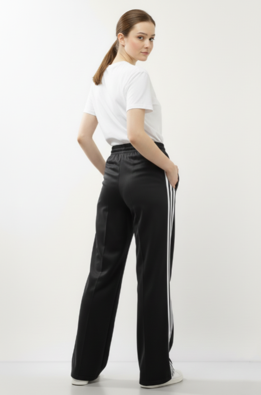 Adidas Calentador Baggy Mujer Negro