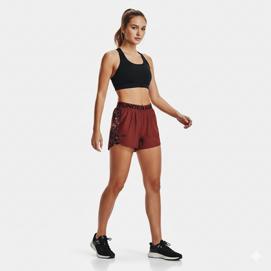 Under Armour Mujer Short Deportivo Terracota