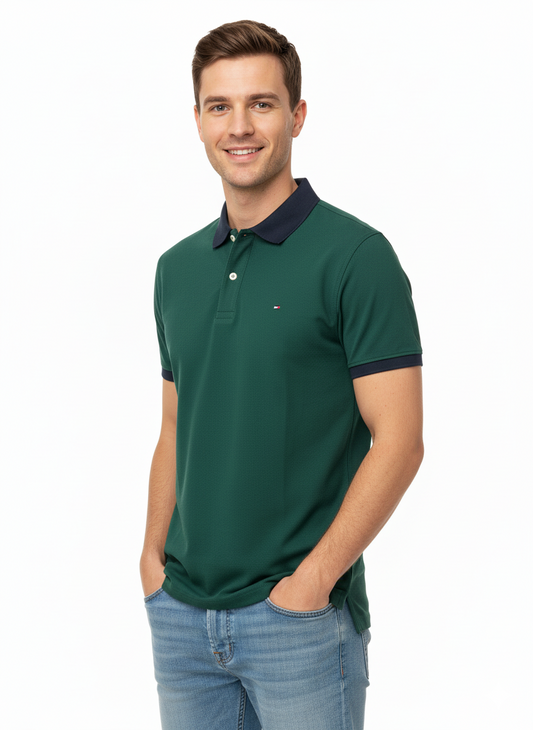 Tommy Hilfiger Polo Hombre Verde