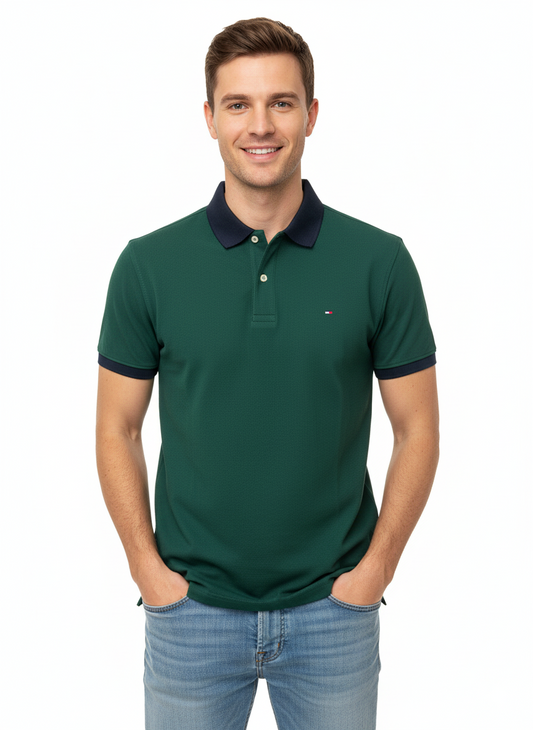 Tommy Hilfiger Polo Hombre Verde