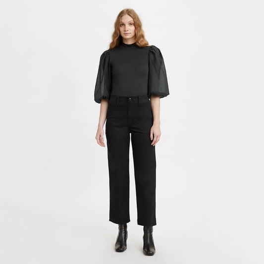 Levi’s Slurpus Straight Jean Mujer Negro