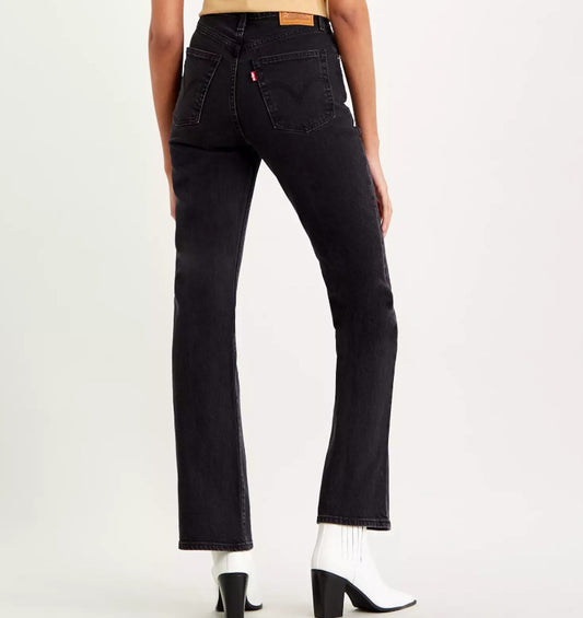 Levi’s Ribcage Bootcut Jean Mujer Negro