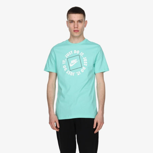 Nike Camiseta Deportiva Hombre Turquesa