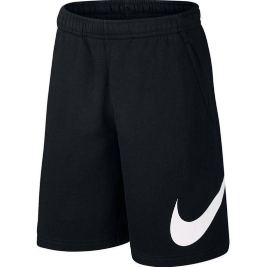 Nike Short Hombre Negro Logo Grande