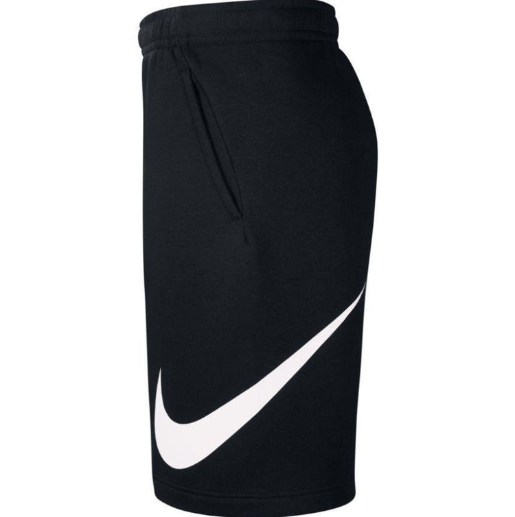 Nike Short Hombre Negro Logo Grande