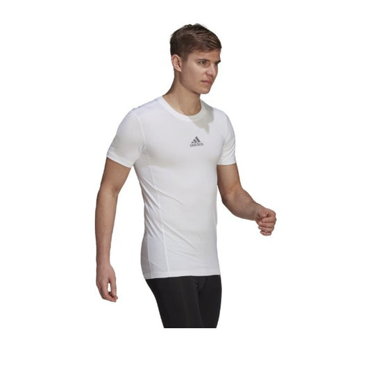 Adidas Camiseta Deportiva Hombre Blanco
