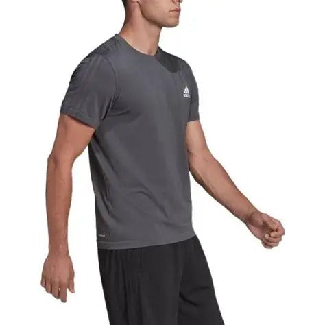 Adidas Camiseta Deportiva Gris
