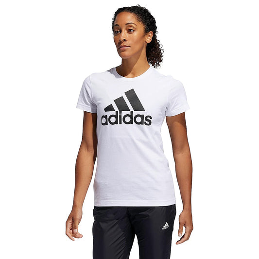 Adidas Camiseta Deportiva Mujer Blanco