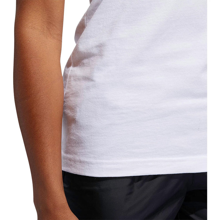Adidas Camiseta Deportiva Mujer Blanco
