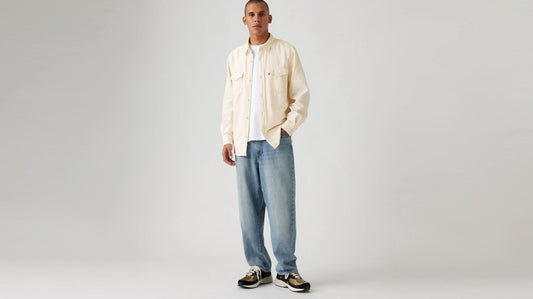 Levi’s 568 Jean Loose Straight Hombre Azul Wasted