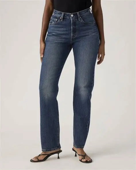 Levi’s 501 Original Jeans Mujer Azul Oscuro