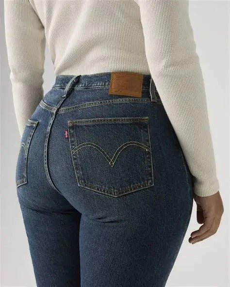 Levi’s 501 Original Jeans Mujer Azul Oscuro
