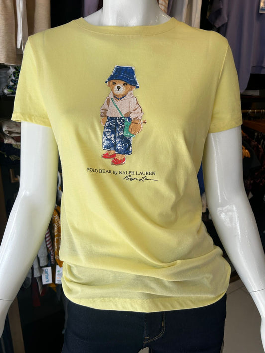 Polo Ralph Lauren Camiseta Mujer Amarillo