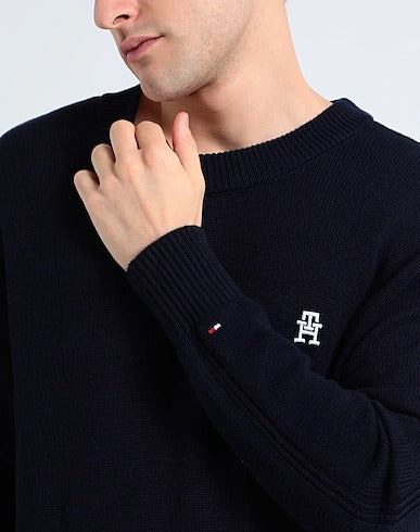 Tommy Hilfiger Sueter Lana Azul Hombre