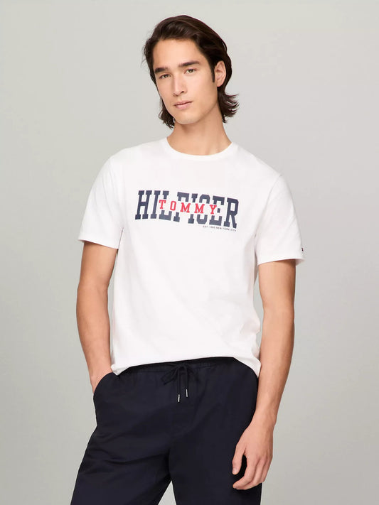 Tommy Hilfiger Camiseta Hombre Blanca