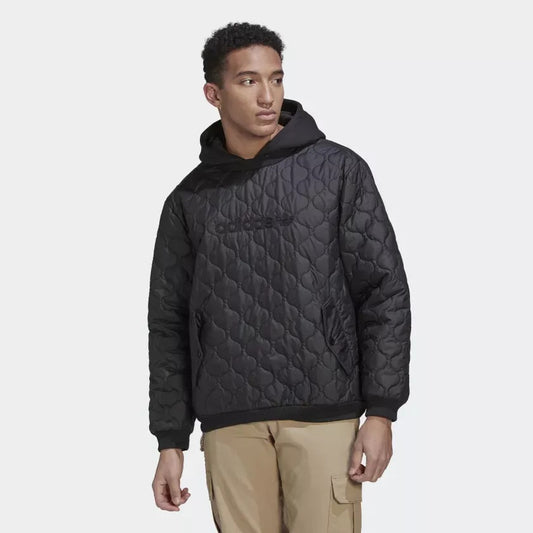 Adidas Chompa Hombre Negro Hipermeable