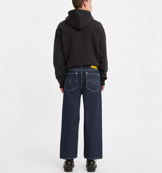 Levi’s Red Cropped Wide Leg Jean Hombre Azul