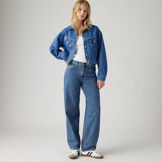 Levi's Baggy Dad Mujer Azul