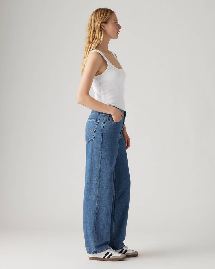 Levi's Baggy Dad Mujer Azul