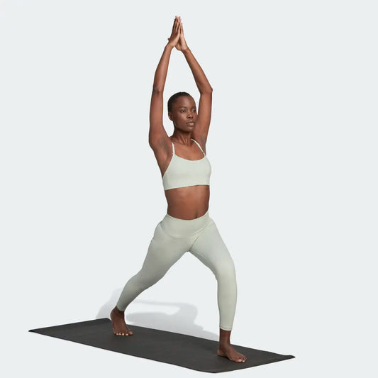 Adidas Licras / Leggins Yoga Studio 7/8 Verde Claro