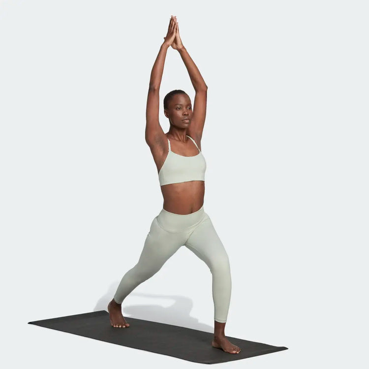 Adidas Licras / Leggins Yoga Studio 7/8 Verde Claro