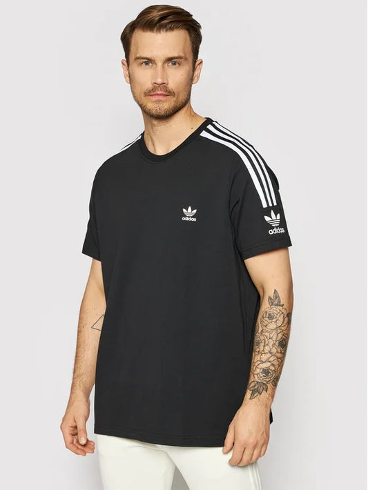 Adidas Camiseta Deportiva Hombre Logo Negro