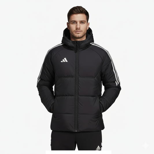 Adidas Chompa impermeable Negro Hombre