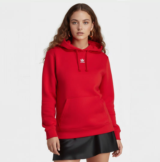 Adidas Hoodie para Mujer Rojo
