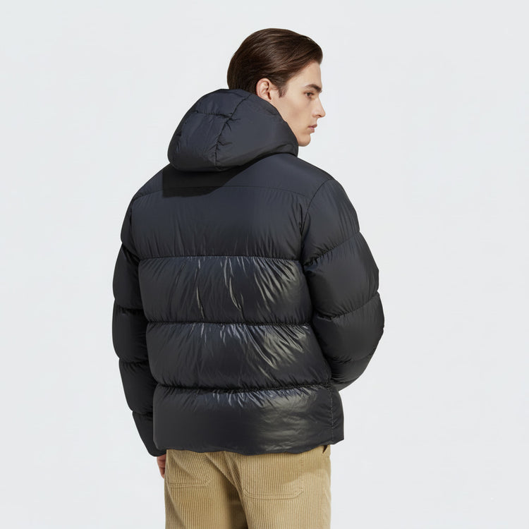 Adidas Chompa Puff Hombre Negra