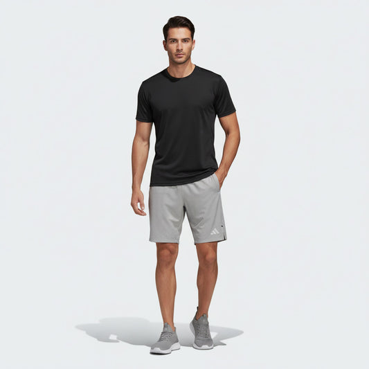 Adidas  Short Hombre Gris Claro