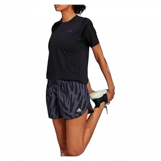 Adidas Mujer Short Deportivo Negro