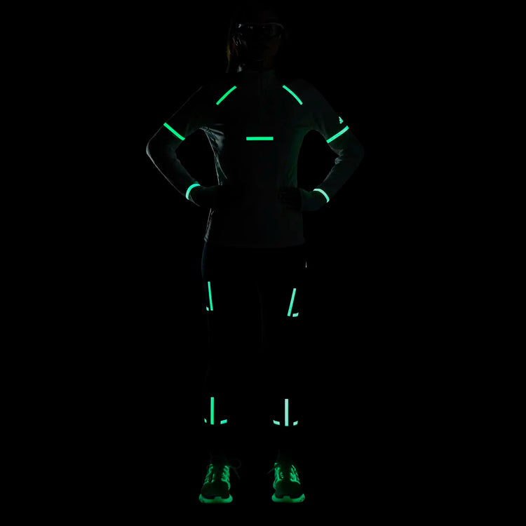 Adidas Licras / Leggins Azul Marino Fast Impact Reflect