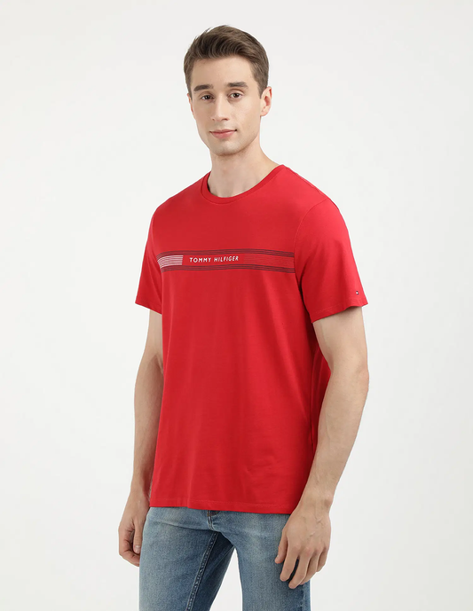 Tommy Hilfiger Camiseta Hombre Roja