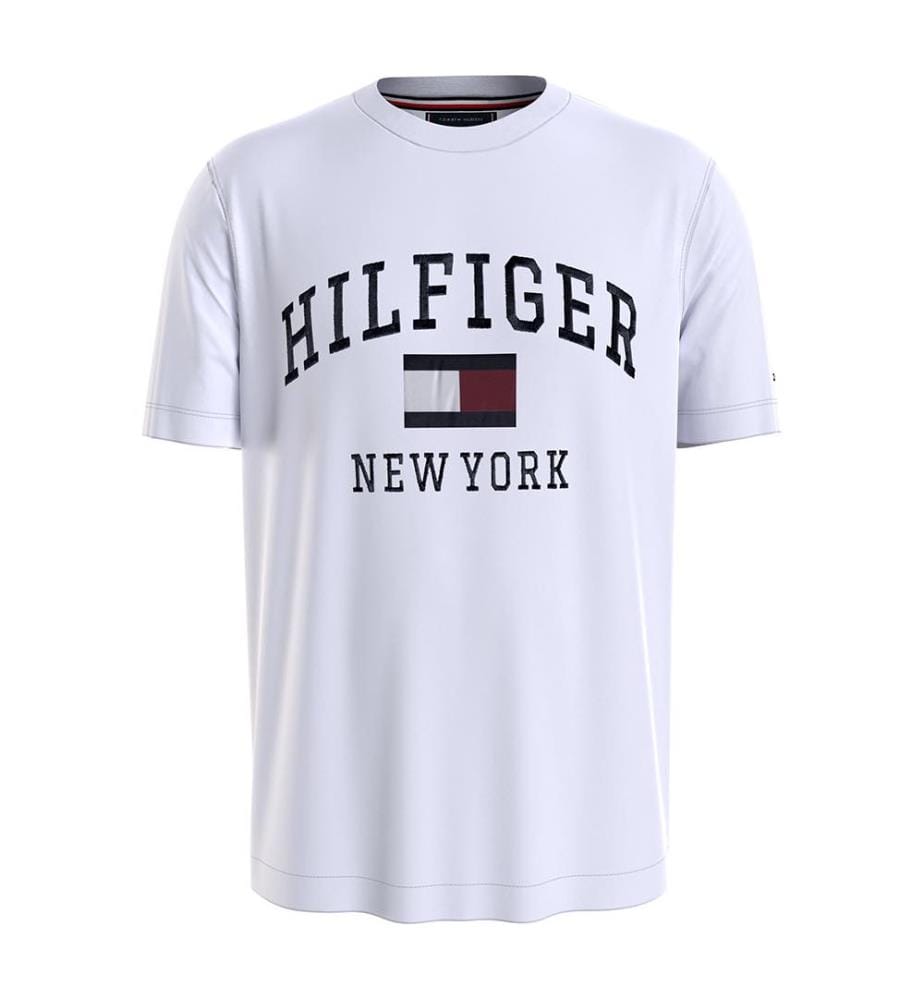 Tommy Hilfiger Camiseta con Logo NY Blanco