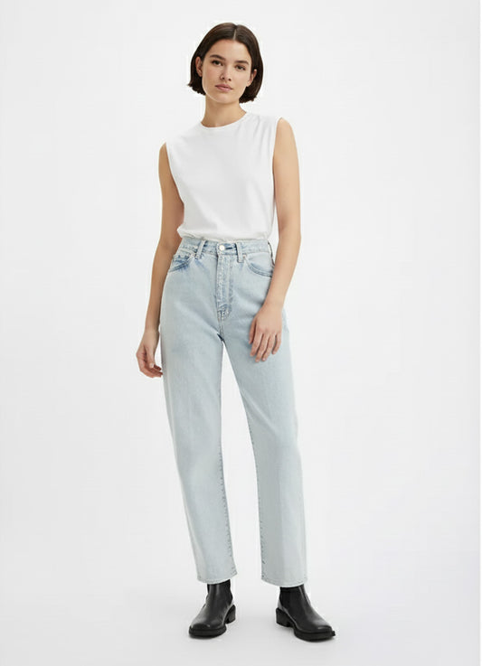 Levi's 701 Vintage Jeans Mujer Azul Claro