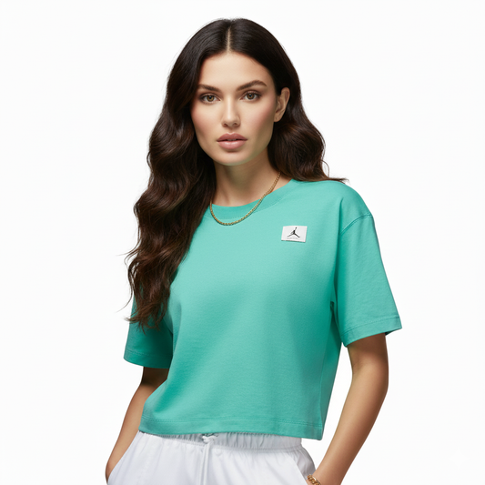 Jordan Camiseta Mujer Turquesa
