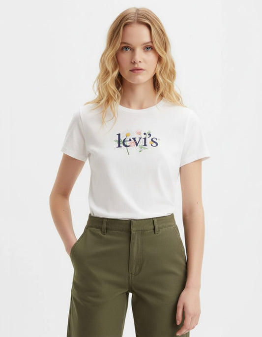 Levi’s Camiseta Mujer Blanca