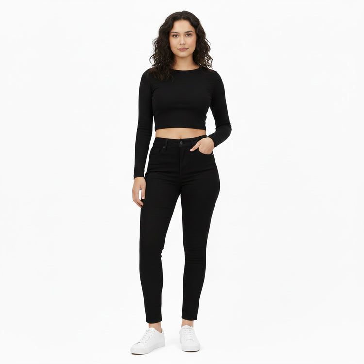 Levi’s 721 High-Rise Skinny Jeans Mujer Negro