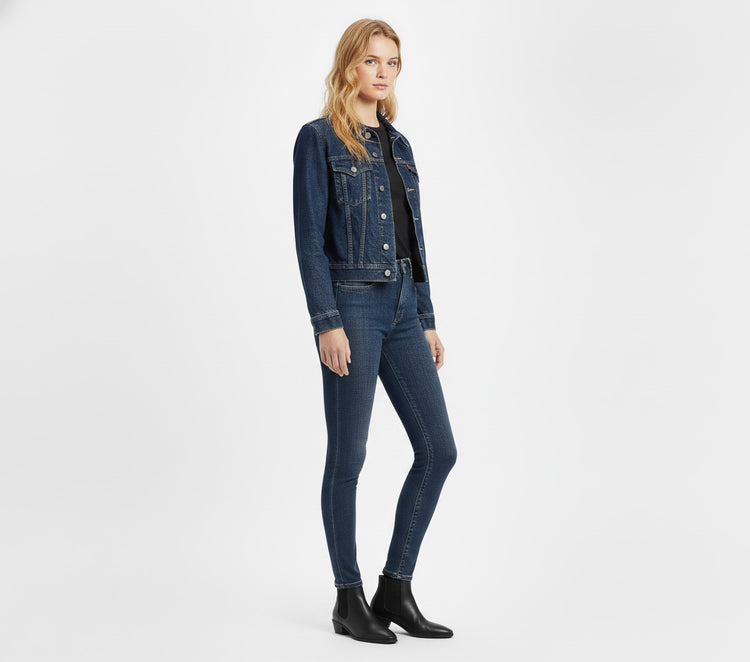 Levi’s 721 High-Rise Skinny Jeans Mujer Azul Marino
