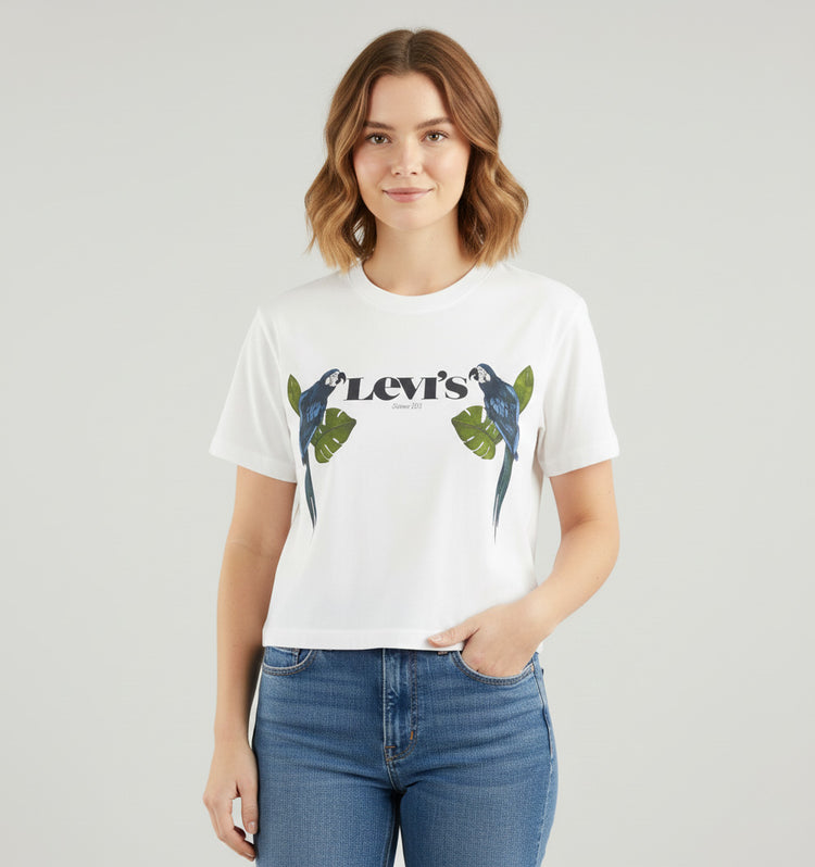 Levi’s Camiseta Mujer Blanca