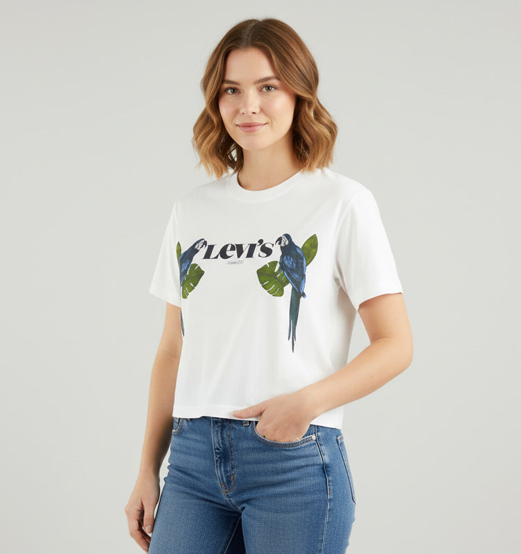 Levi’s Camiseta Mujer Blanca