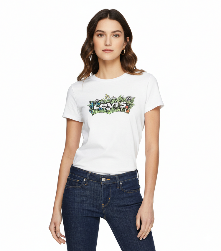 Levi’s Camiseta Mujer Blanco