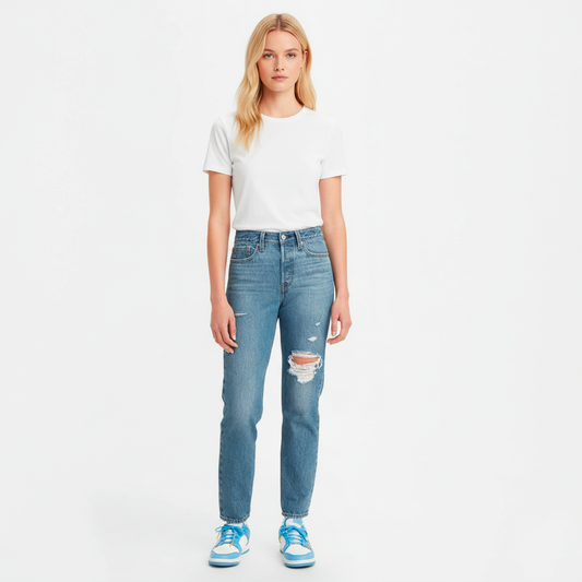 Levi’s Wedgie Jean Mujer Azul