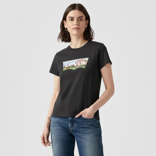 Levi’s Camiseta Mujer Negro